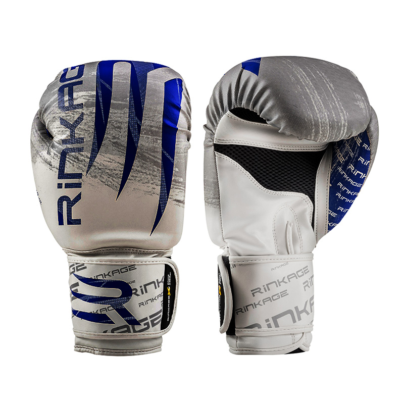 Gants de boxe BLAST Blanc-Bleu