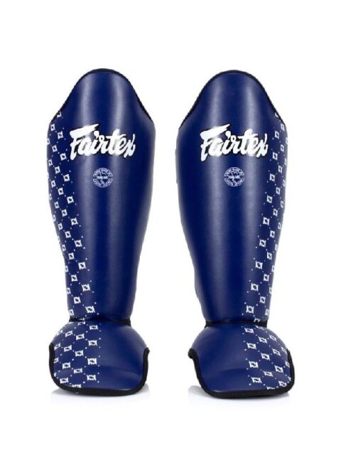 Protège tibia-pied FAIRTEX Bleu