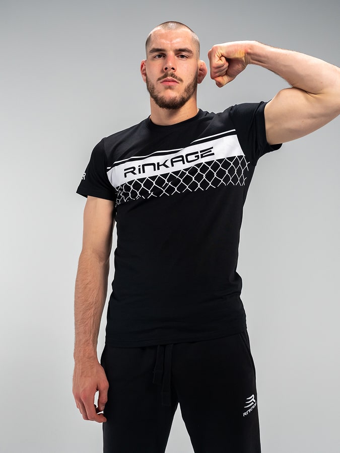 T-shirt FENCE Noir